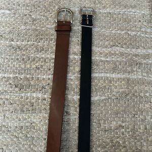 Women’s Brown and Black  Belts